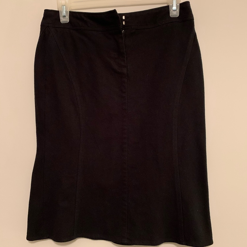 Express, Top of knee length, black, Pencil Skirt
